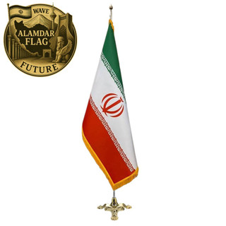پرچم تشریفات لمینت با ریشه